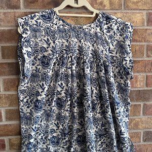 Flowy Madewell Silk Blouse